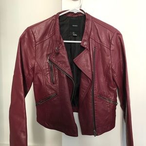 Faux Leather Jacket